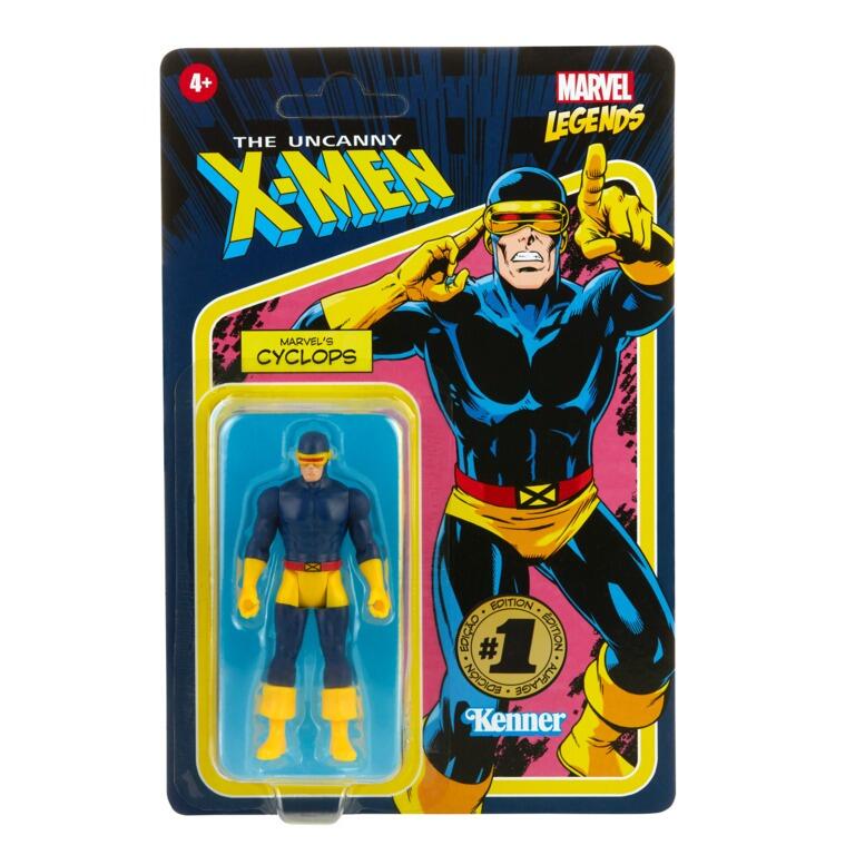 Marvel 3.75 Inch  Retro Twin Pack Action Figures - Cyclops & Iron man