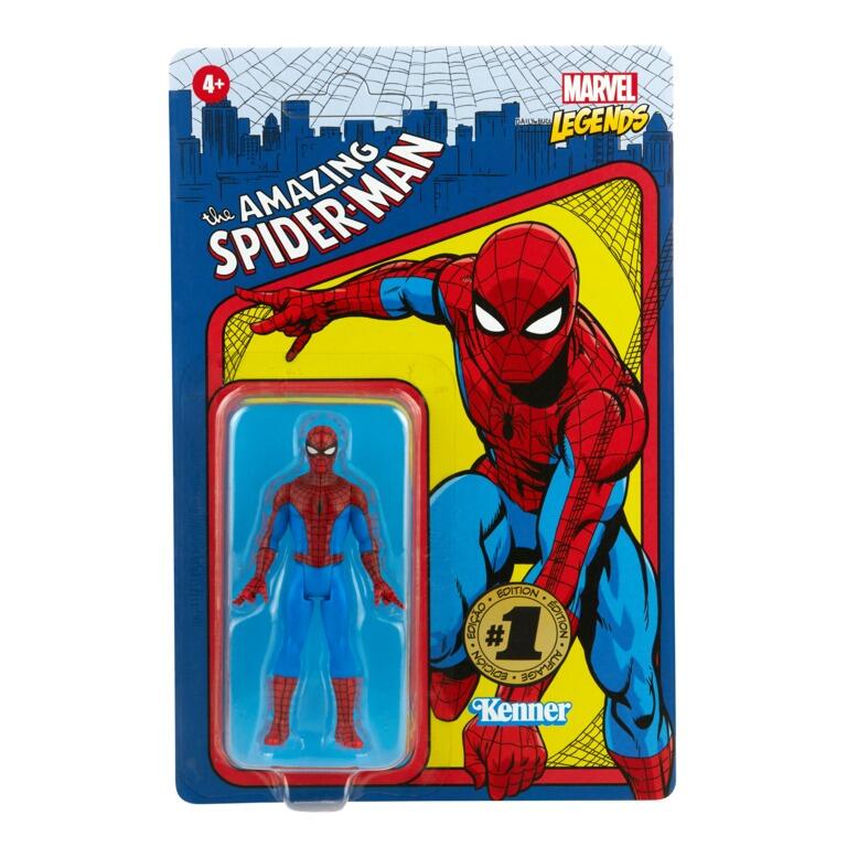 Marvel 3.75 Inch  Retro Twin Pack Action Figures - Electro & Spider-Man