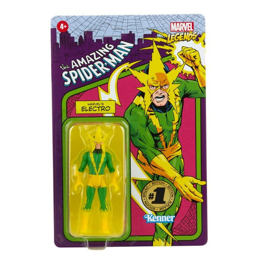Marvel 3.75 Inch  Retro Twin Pack Action Figures - Electro & Spider-Man