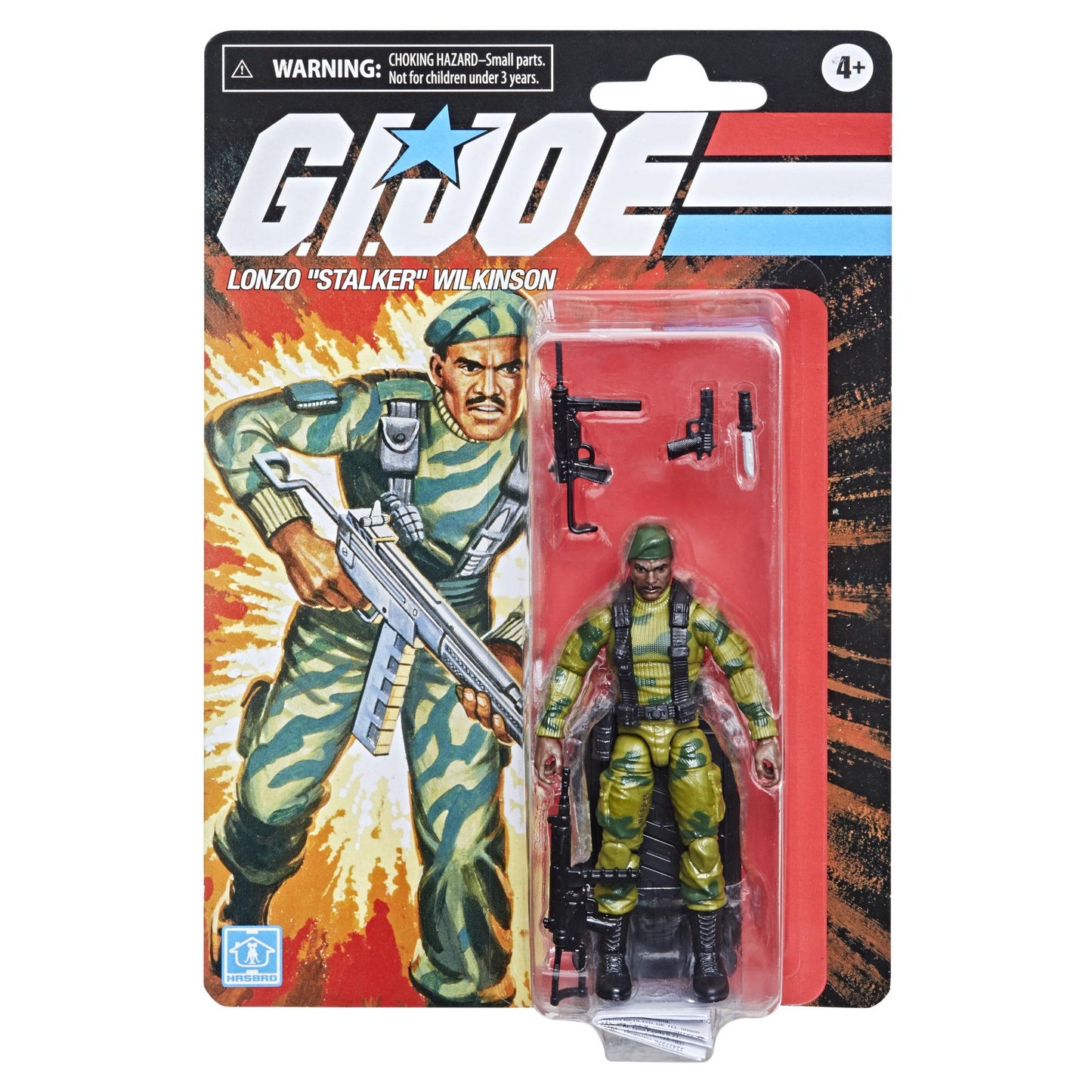 GI Joe Retro 3.75 Inch Scale Action Figure - Stalker
