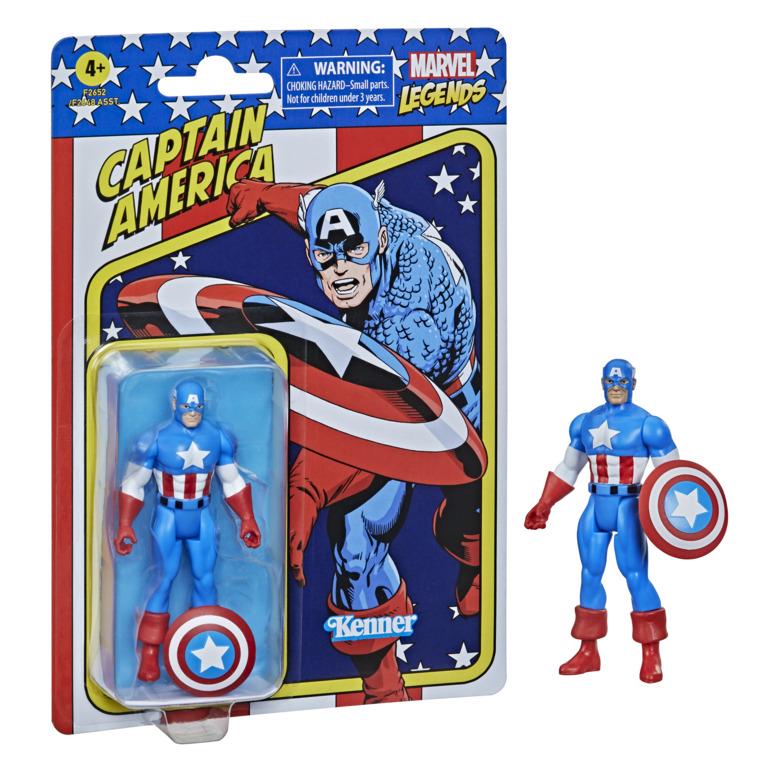 Marvel Universe Retro 3.75 Inch Action Figure Wave 1 - Captain America