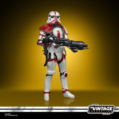 Star Wars The Vintage Carbon Collection Exclusive 3.75-Inch Action Figure Wave 2 - Incinerator Trooper (Carbonized)