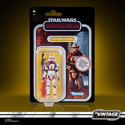 Star Wars The Vintage Carbon Collection Exclusive 3.75-Inch Action Figure Wave 2 - Incinerator Trooper (Carbonized)