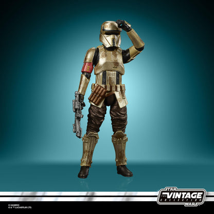 Star Wars The Vintage Carbon Collection Exclusive 3.75-Inch Action Figure Wave 2 - Shoretrooper (Carbonized)