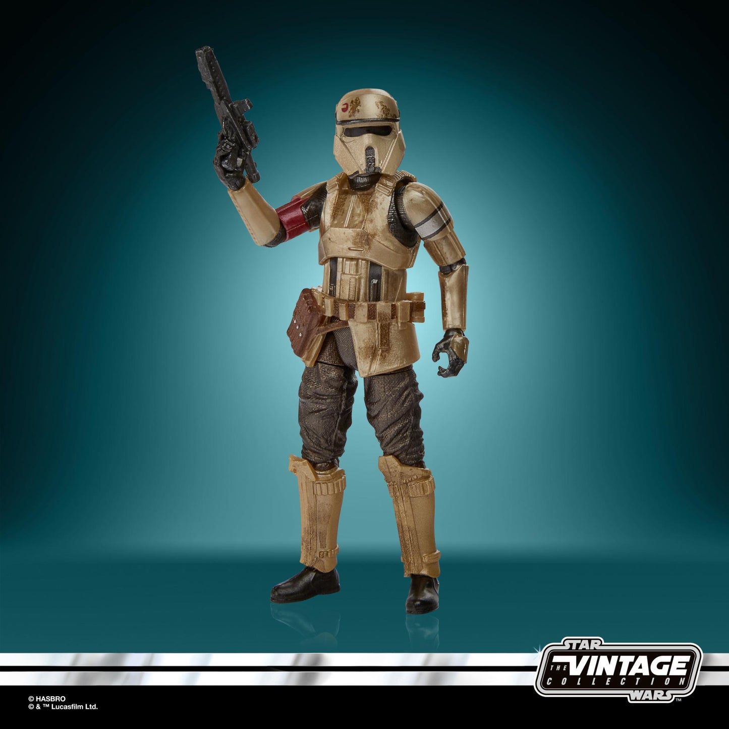 Star Wars The Vintage Carbon Collection Exclusive 3.75-Inch Action Figure Wave 2 - Shoretrooper (Carbonized)