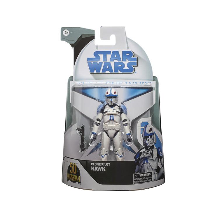 Star Wars Black Series Clone Wars Exclusive Action Figure - Clone Pilot Hawk