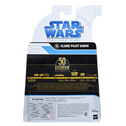 Star Wars Black Series Clone Wars Exclusive Action Figure - Clone Pilot Hawk