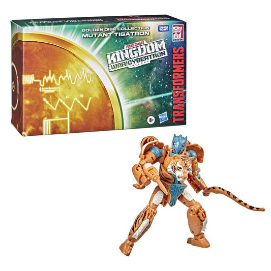 Transformers War for Cybertron Golden Disk Collection Action Figure - Mutant Tigatron (Amazon Exclusive)