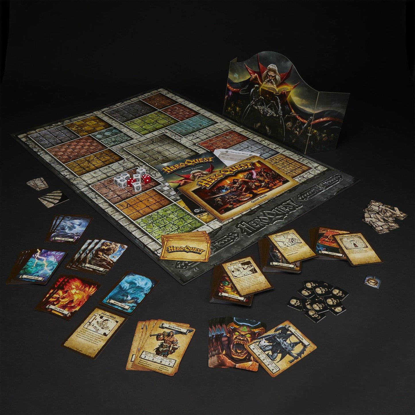 Heroquest Game System Fantasy Board Game