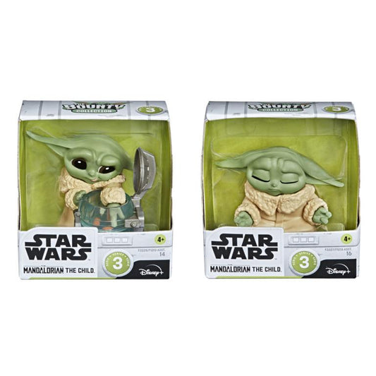 Star Wars The Mandalorian The Child Baby Bounties Wave 3 - Curious and Meditation
