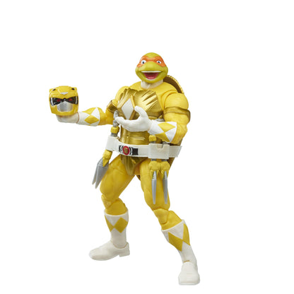Power Rangers Lightning Collection X Teenage Mutant Ninja Turtles Action Figure 2 Pack - Morphed April O'Neil & Morphed Michelangelo