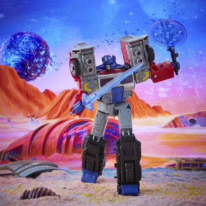 Transformers Generations Leader Action Figure - Universe Laser Optimus Prime