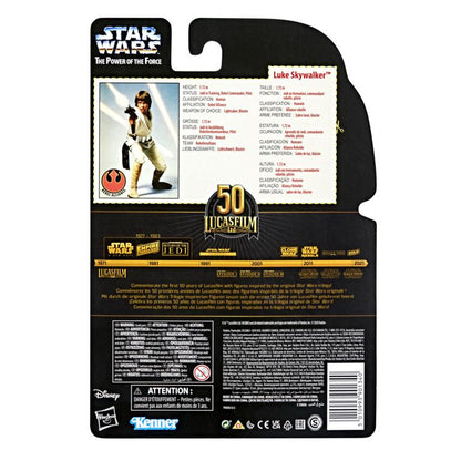 Star Wars Black Series 50th Anniversary Power of the Force Action Figure - Luke Skywalker