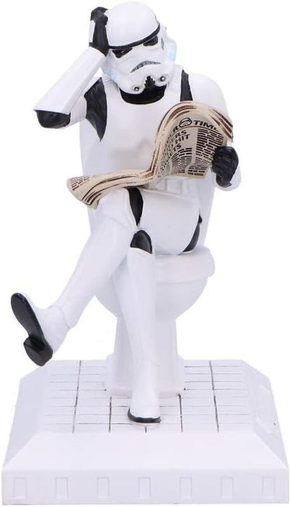 Star Wars The Original Stormtrooper 5.5 Inch Resin Collectible Figurine - Stormtrooper Pooper Trooper