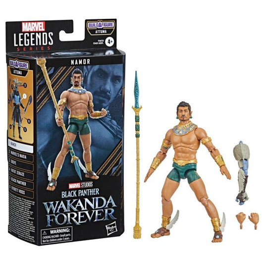 Marvel Legends Black Panther 6 Inch Action Figure Wave 3 - Namor