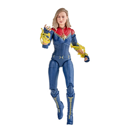 Marvel Legends The Marvel's Action Figure (BAF Totally Awesome Hulk) - Captain Marvel