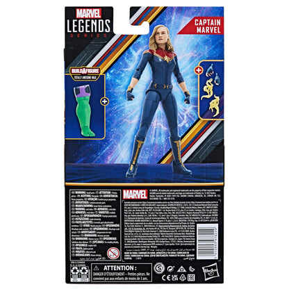 Marvel Legends The Marvel's Action Figure (BAF Totally Awesome Hulk) - Captain Marvel