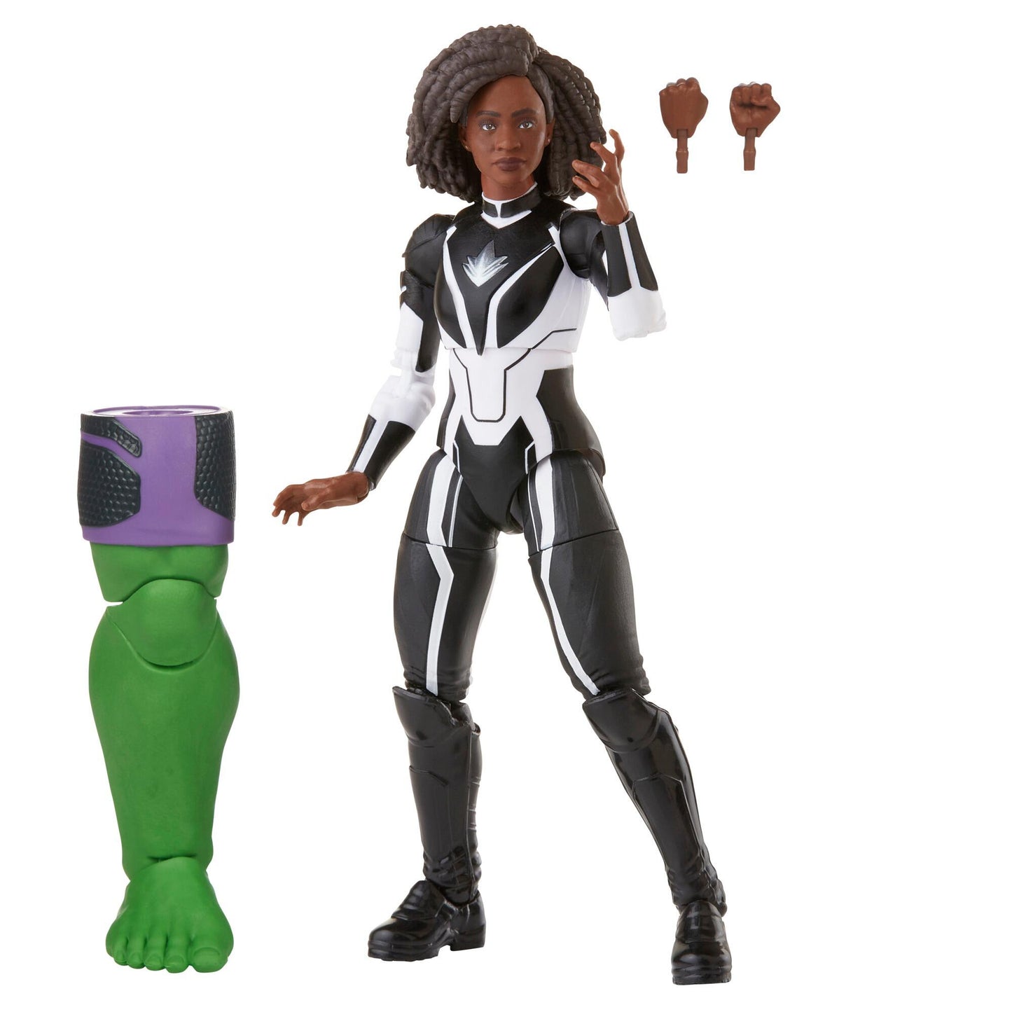 Marvel Legends The Marvel's Action Figure (BAF Totally Awesome Hulk) - Marvel's Photon
