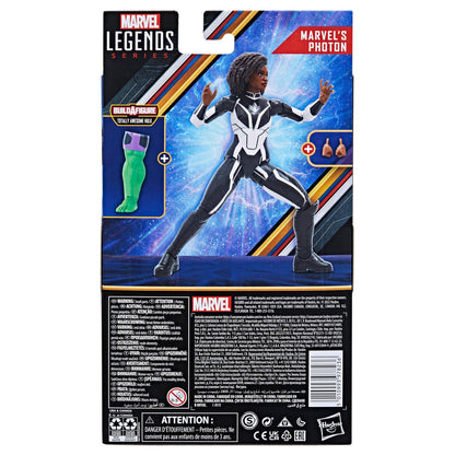Marvel Legends The Marvel's Action Figure (BAF Totally Awesome Hulk) - Marvel's Photon