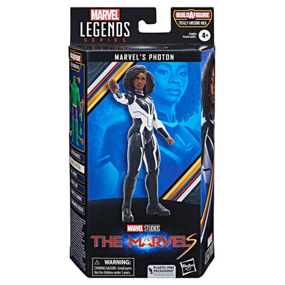 Marvel Legends The Marvel's Action Figure (BAF Totally Awesome Hulk) - Marvel's Photon