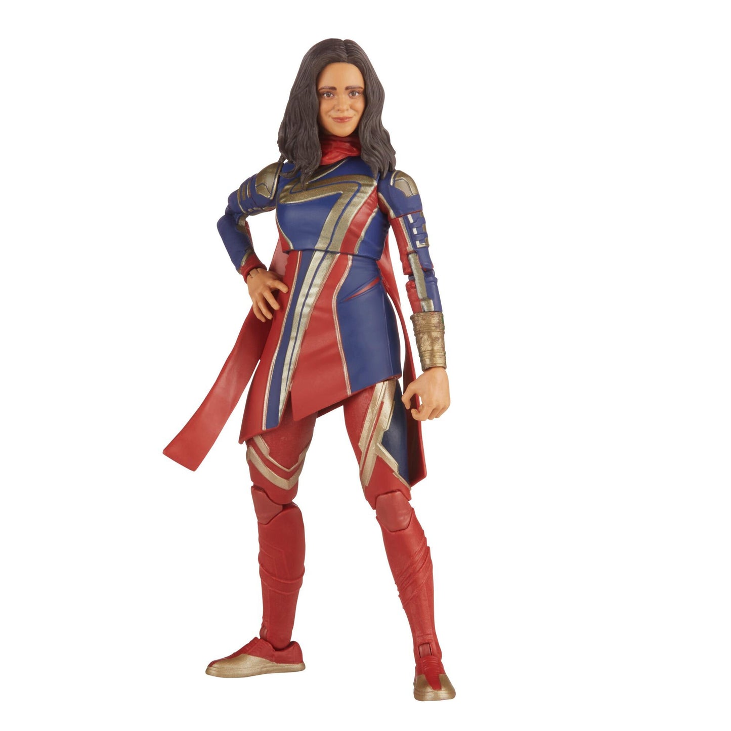 Marvel Legends The Marvel's Action Figure (BAF Totally Awesome Hulk) - Ms. Marvel