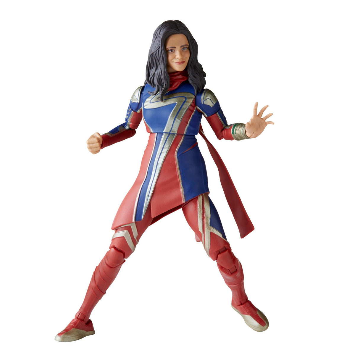 Marvel Legends The Marvel's Action Figure (BAF Totally Awesome Hulk) - Ms. Marvel
