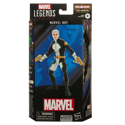 Marvel Legends The Marvel's Action Figure (BAF Totally Awesome Hulk) - Marvel Boy