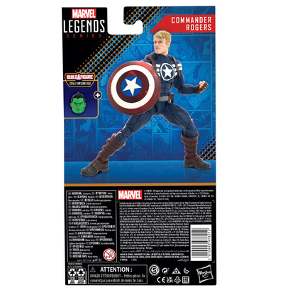 Marvel Legends The Marvel's Action Figure (BAF Totally Awesome Hulk) - Commander Rogers