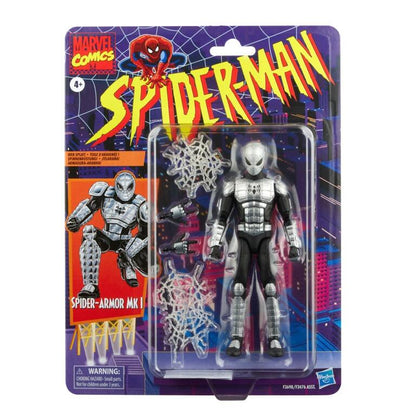Marvel Legends 6 Inch Spider-Man Retro Wave 2 - Spider-Armor MK I