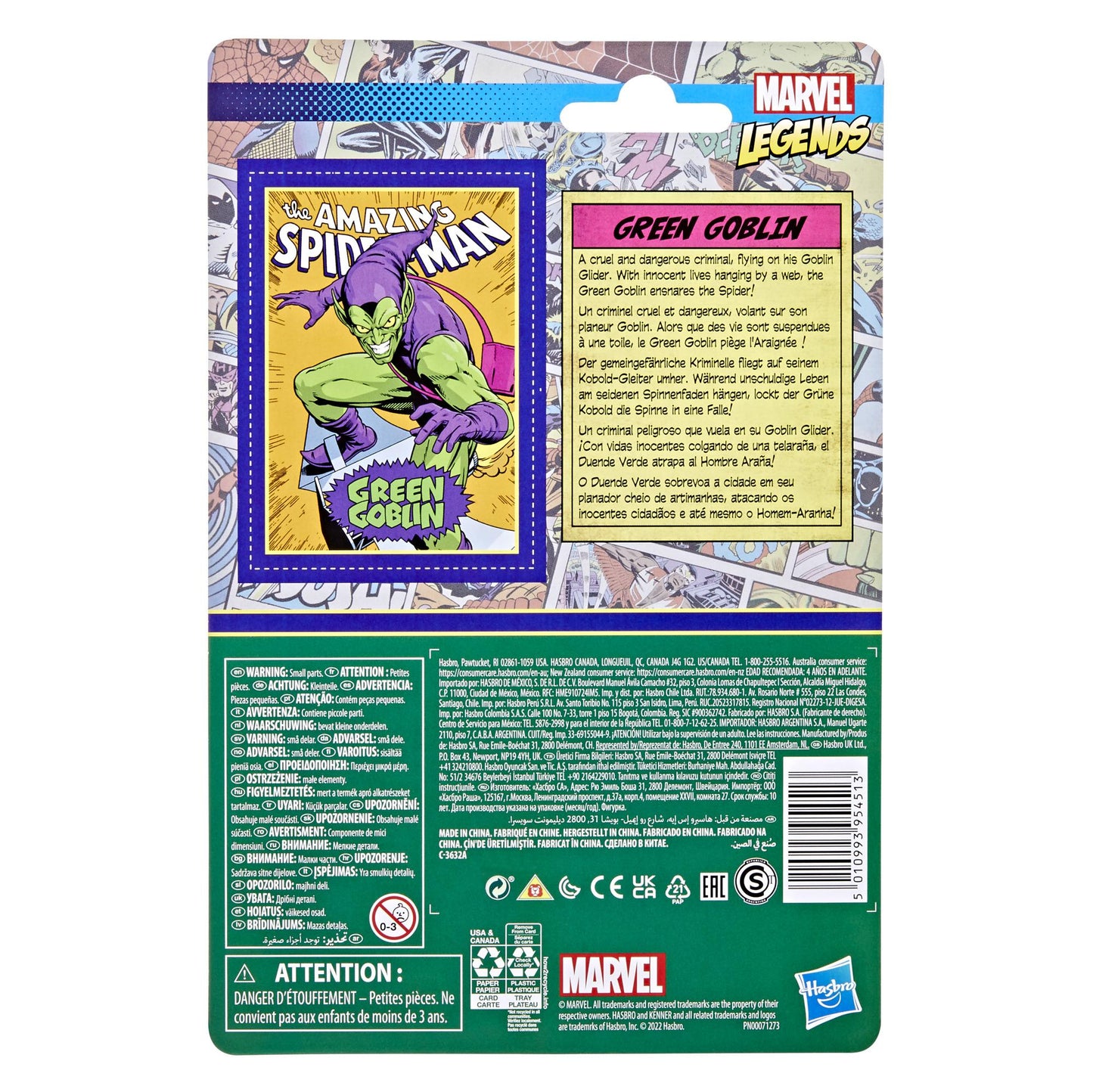 Marvel Universe Retro 3.75 Inch Action Figure Wave 6 - Green Goblin