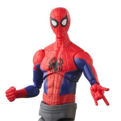 Marvel Legends 6 Inch Spider-Man Across The Spider-Verse Retro Action Figure - Peter B. Parker