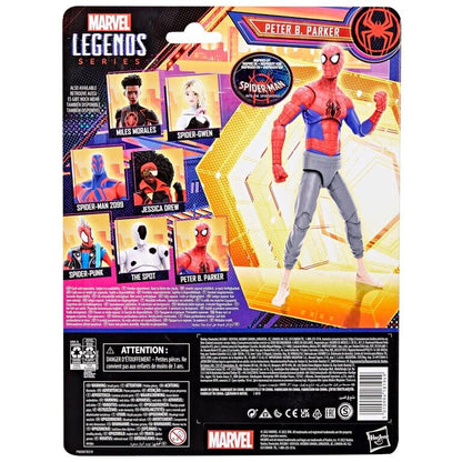Marvel Legends 6 Inch Spider-Man Across The Spider-Verse Retro Action Figure - Peter B. Parker