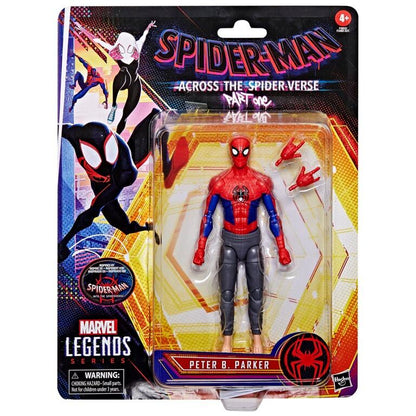 Marvel Legends 6 Inch Spider-Man Across The Spider-Verse Retro Action Figure - Peter B. Parker