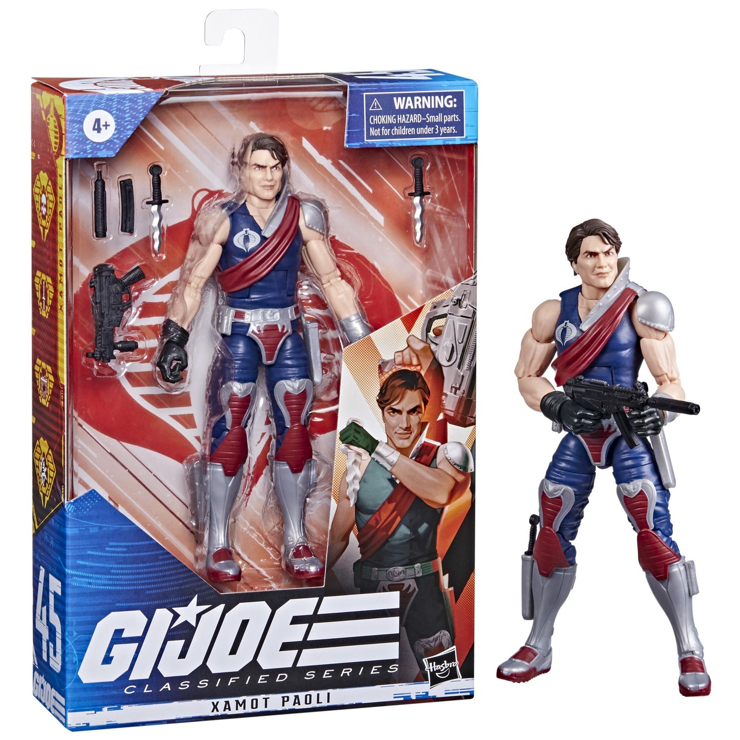 GI Joe CLASSIFIED SERIES ACTION FIGURE - Xamot Paoli