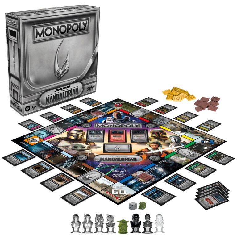 Monopoly Board Game - Star Wars The Mandalorian