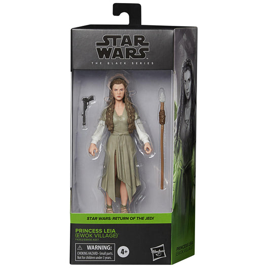 Star Wars Black Series 6 Inch Action Figure Wave 33 - Princess Leia (Ewok Village)