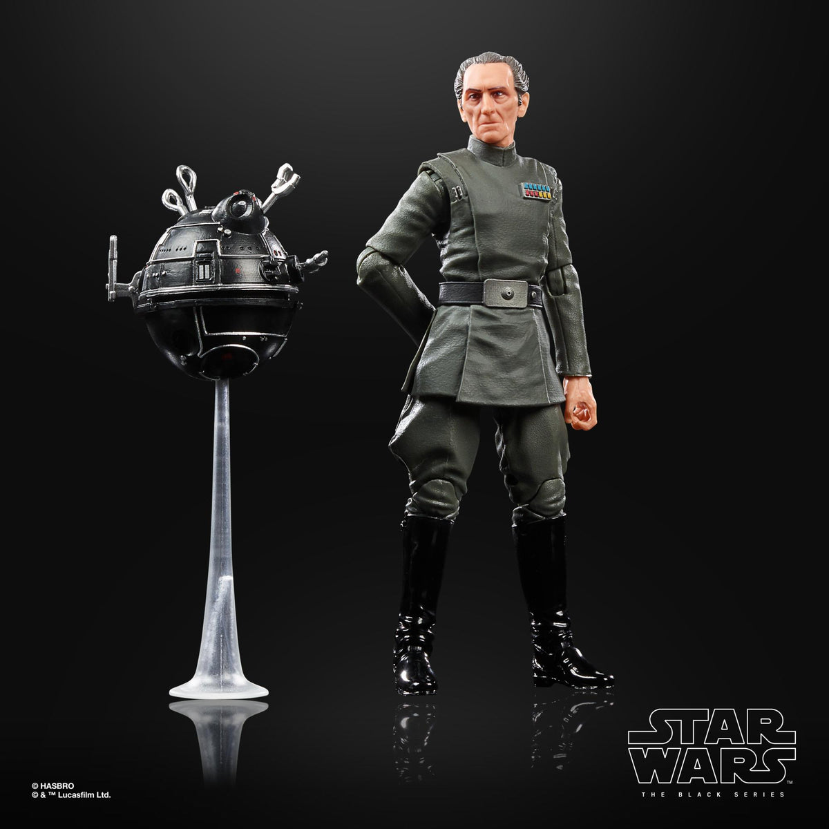 Star Wars Black Series 6 Inch Action Figure Archive Collection Wave 7 - Grand Moff Tarkin (Possibly Non-Mint)