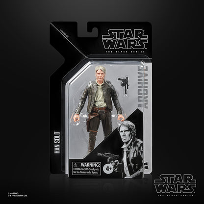 Star Wars Black Series 6 Inch Action Figure Archive Collection Wave 7 - Han Solo (Possibly Non-Mint)