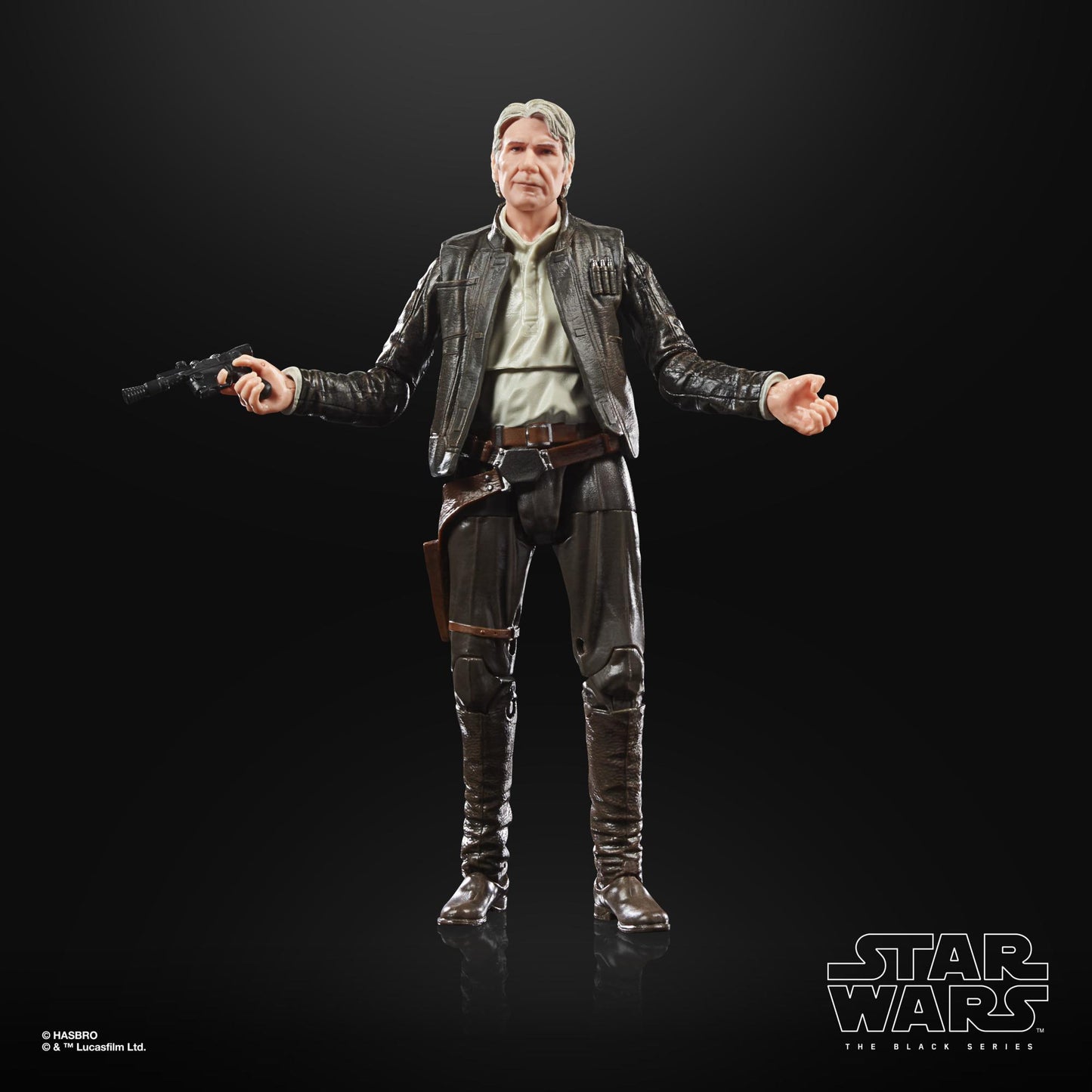 Star Wars Black Series 6 Inch Action Figure Archive Collection Wave 7 - Han Solo (Possibly Non-Mint)