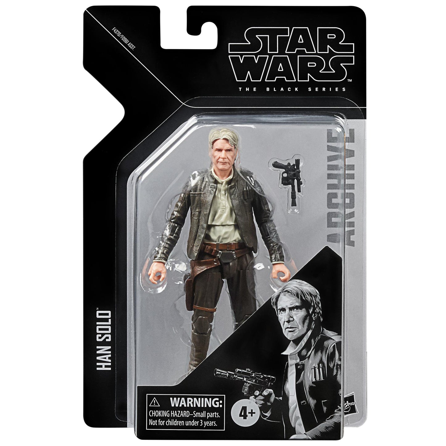 Star Wars Black Series 6 Inch Action Figure Archive Collection Wave 7 - Han Solo (Possibly Non-Mint)