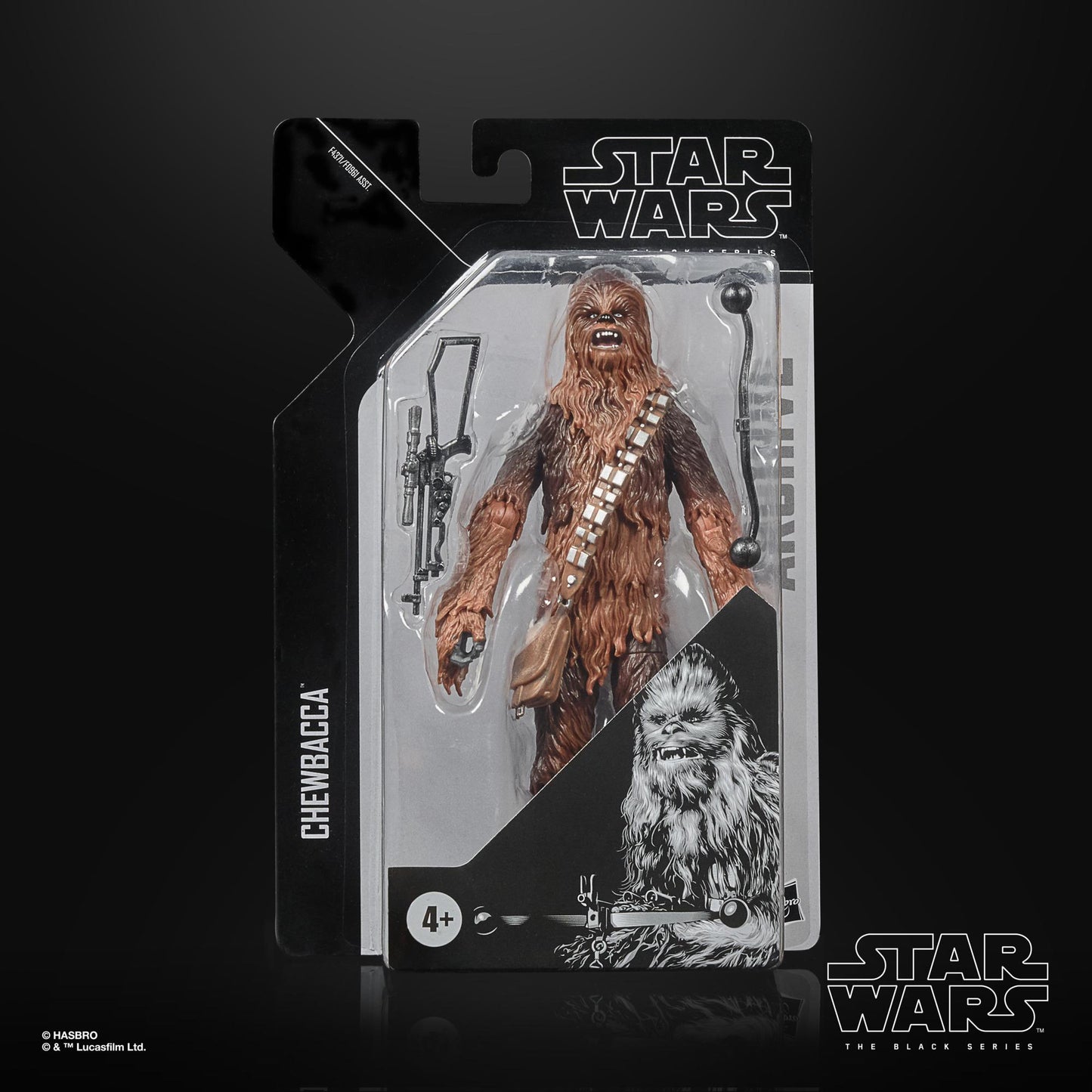 Star Wars Black Series 6 Inch Action Figure Archive Collection Wave 7 - Chewbacca (Possibly Non-Mint)