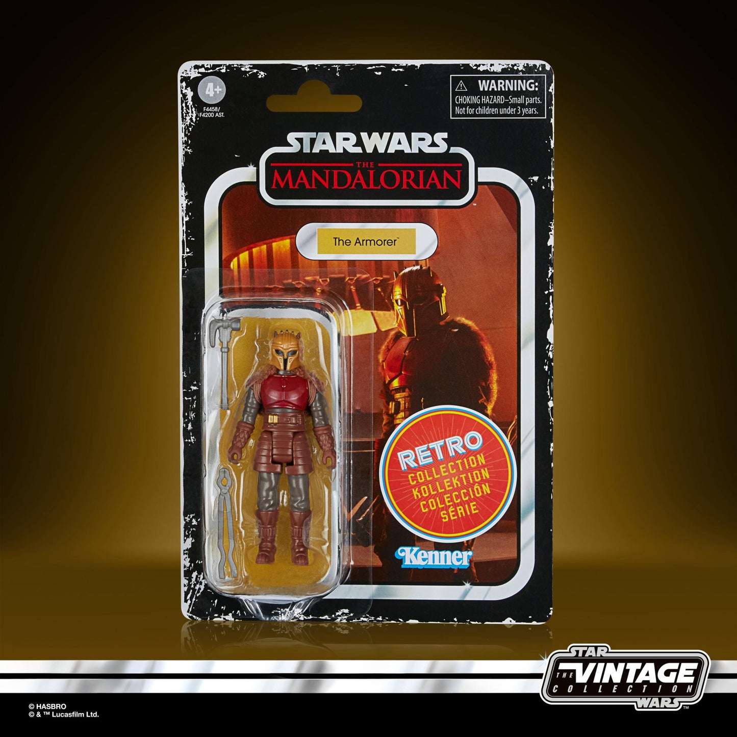 Star Wars Retro Action Figure Wave 4 - The Armorer *possibly non-mint*