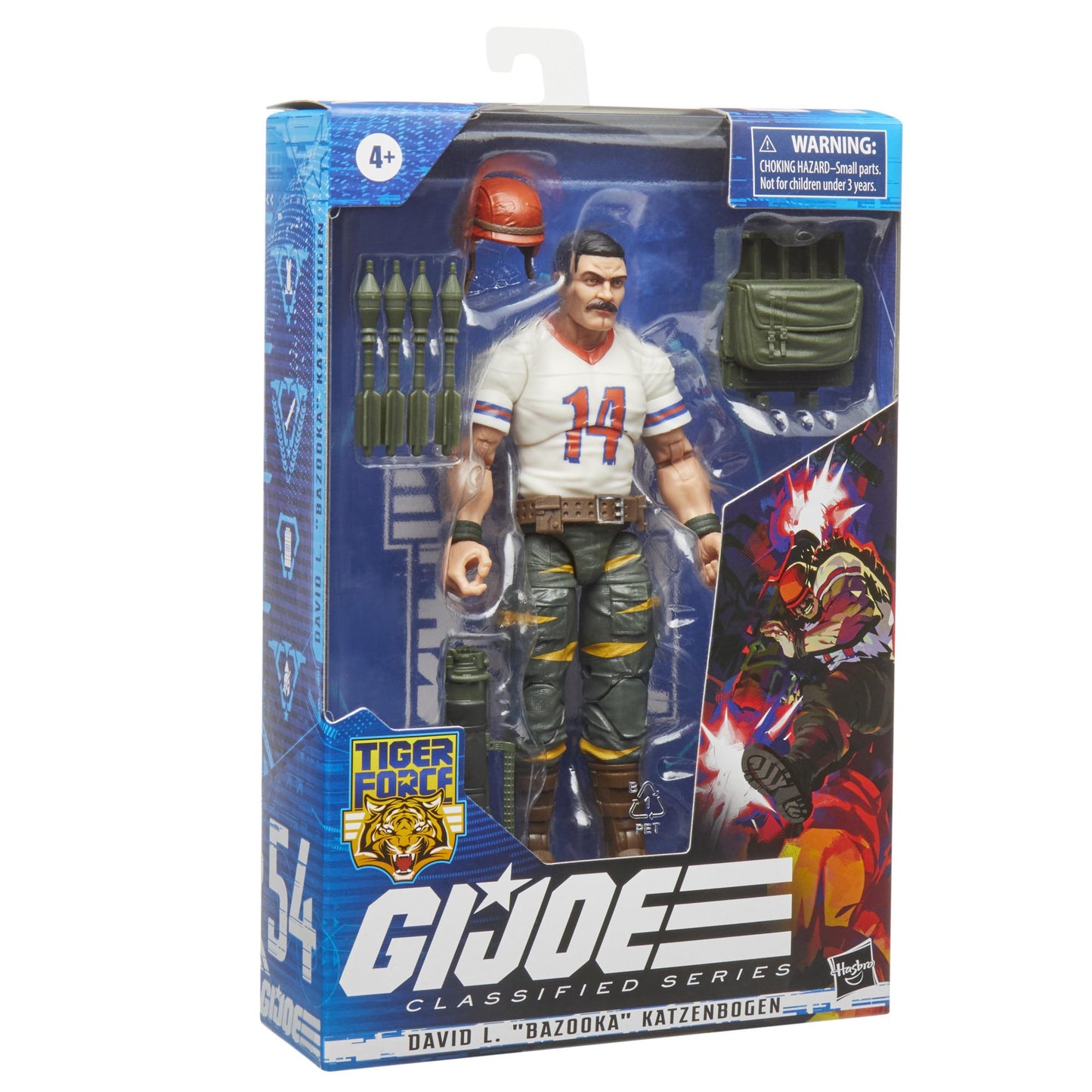 GI Joe Classified Series Tiger Force Action Figure - David L. "Bazooka" Katzenbogen