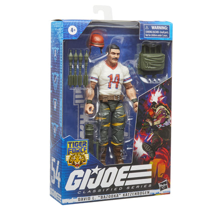 GI Joe Classified Series Tiger Force Action Figure - David L. "Bazooka" Katzenbogen