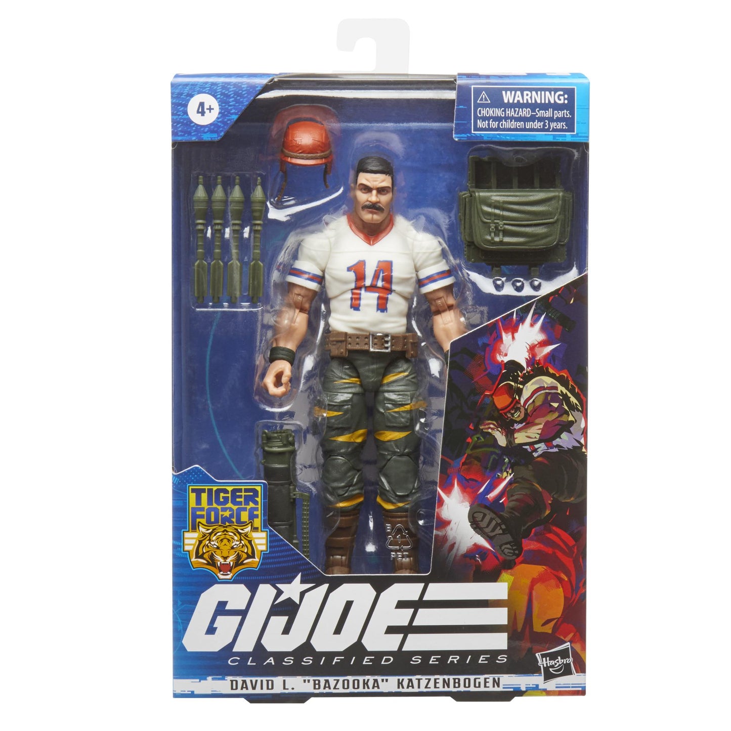 GI Joe Classified Series Tiger Force Action Figure - David L. "Bazooka" Katzenbogen