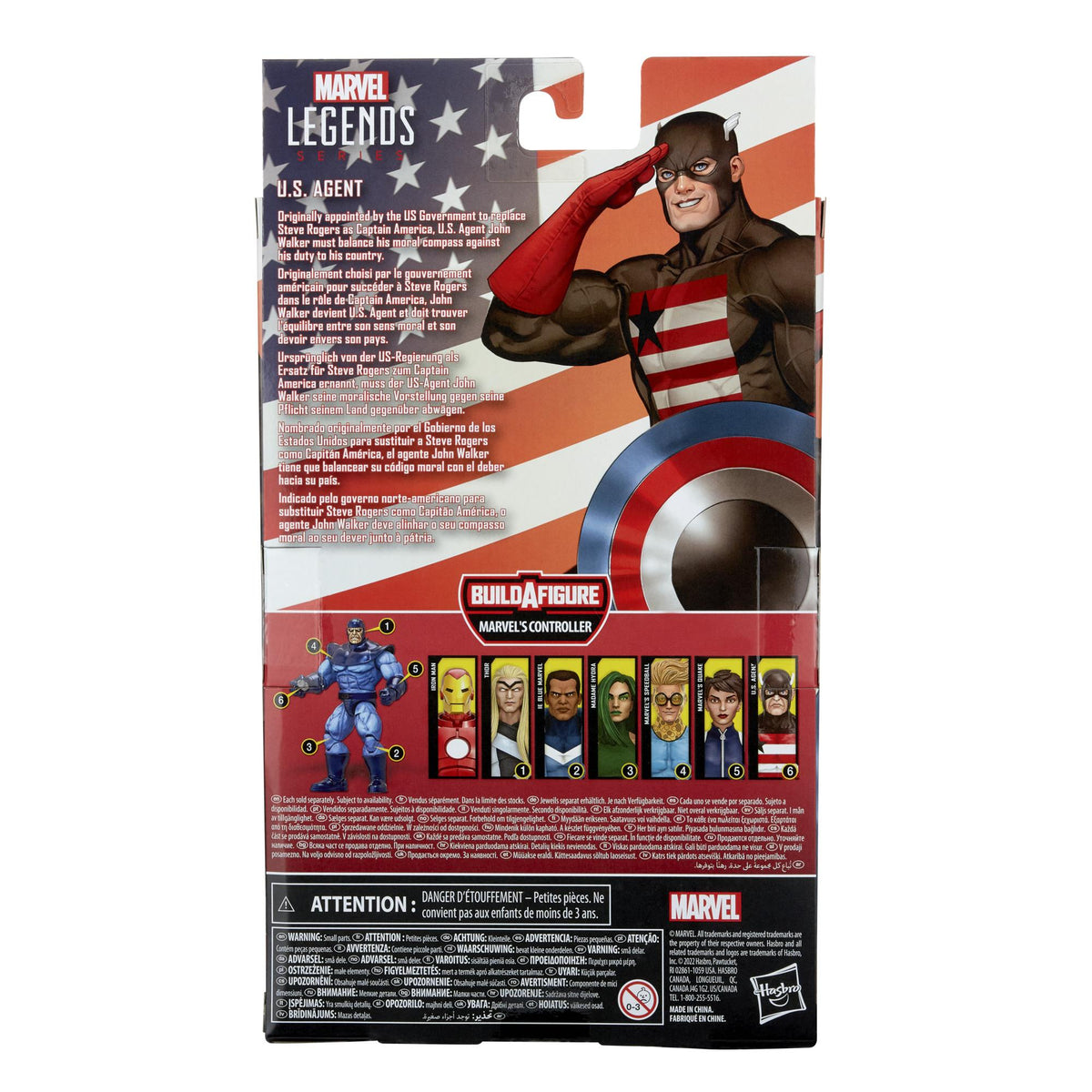 Marvel Legends Iron Man Wave 2 Action Figure - U.S. Agent