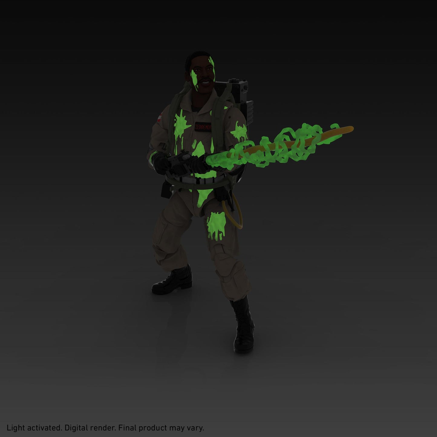 Ghostbusters Plasma Series Action Figure  - Glow Zeddemore