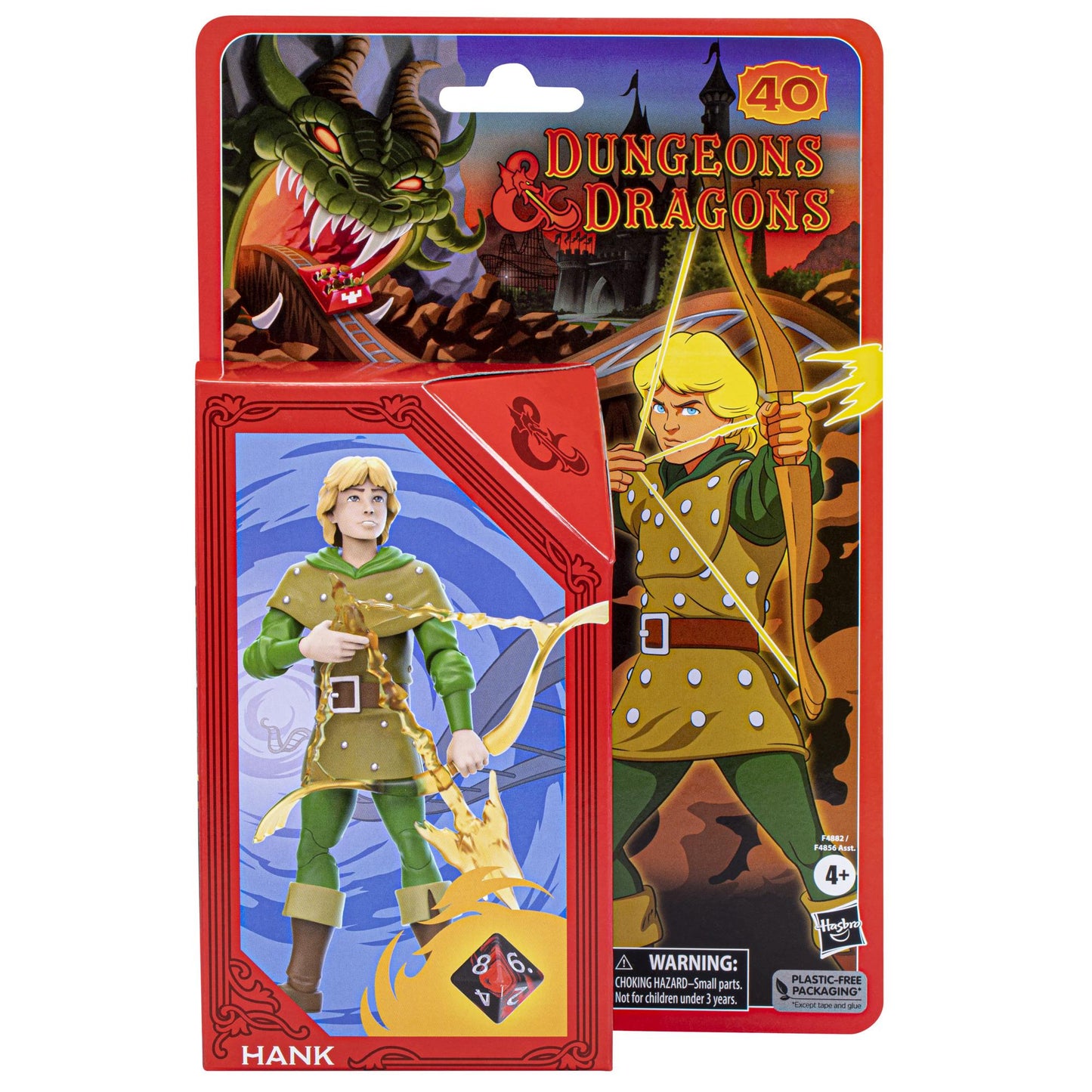 Dungeons & Dragons Cartoon Classics 6-Inch-Scale Action Figure - Hank the Ranger