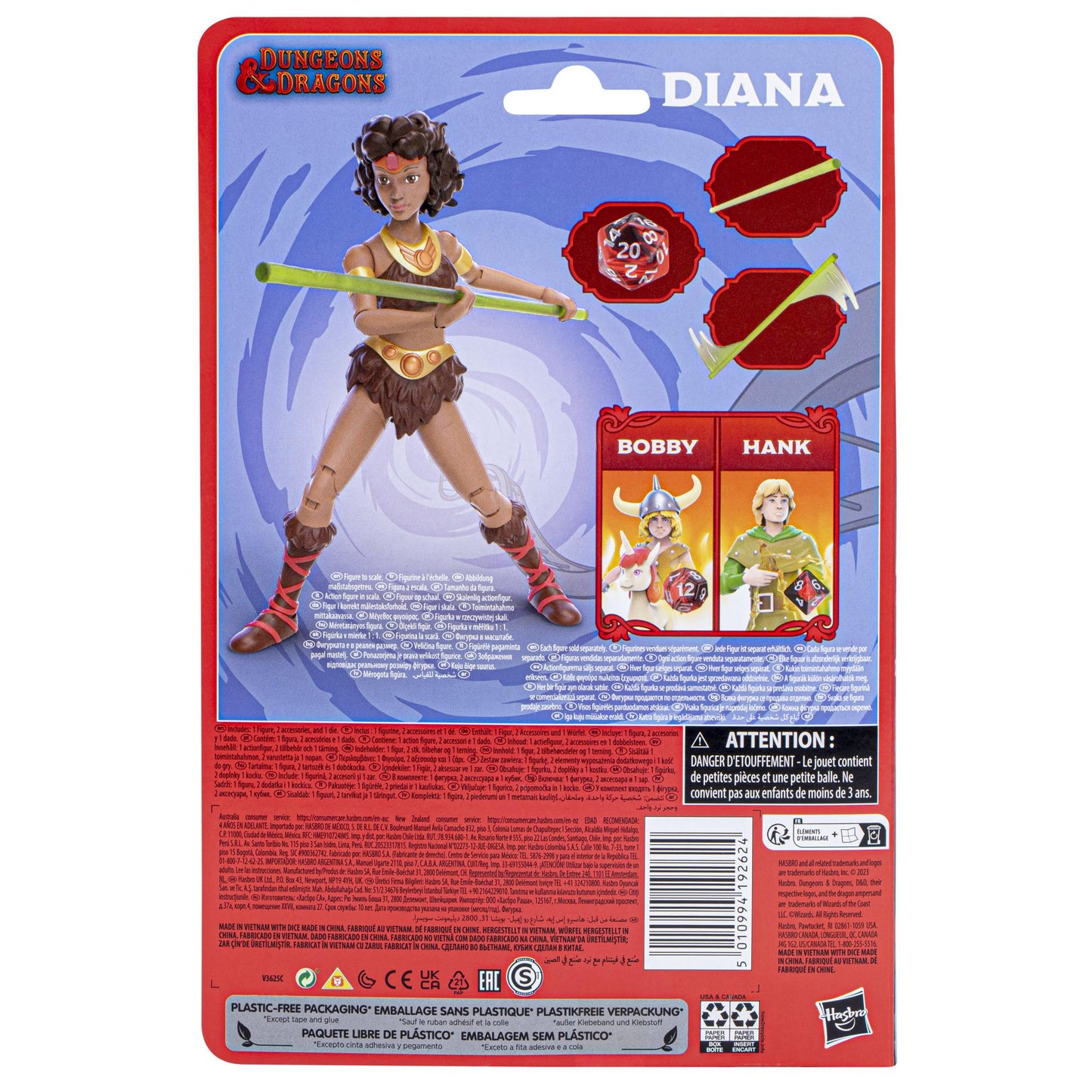 Dungeons & Dragons Cartoon Classics 6-Inch-Scale Action Figure - Diana the Acrobat
