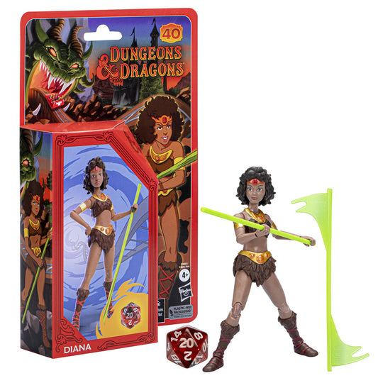 Dungeons & Dragons Cartoon Classics 6-Inch-Scale Action Figure - Diana the Acrobat